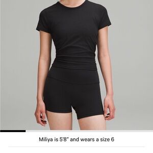 Lululemon All it Takes Ribbed Nulu Tshirt